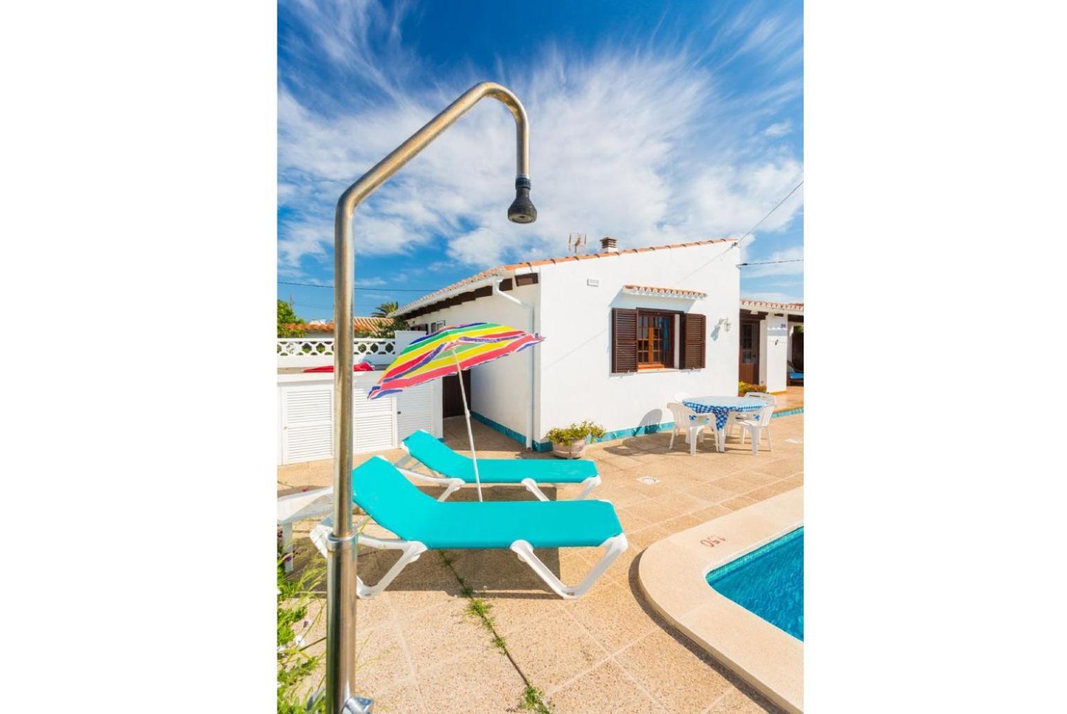 Villa Ca Nostra Cala En Porter  Luaran gambar